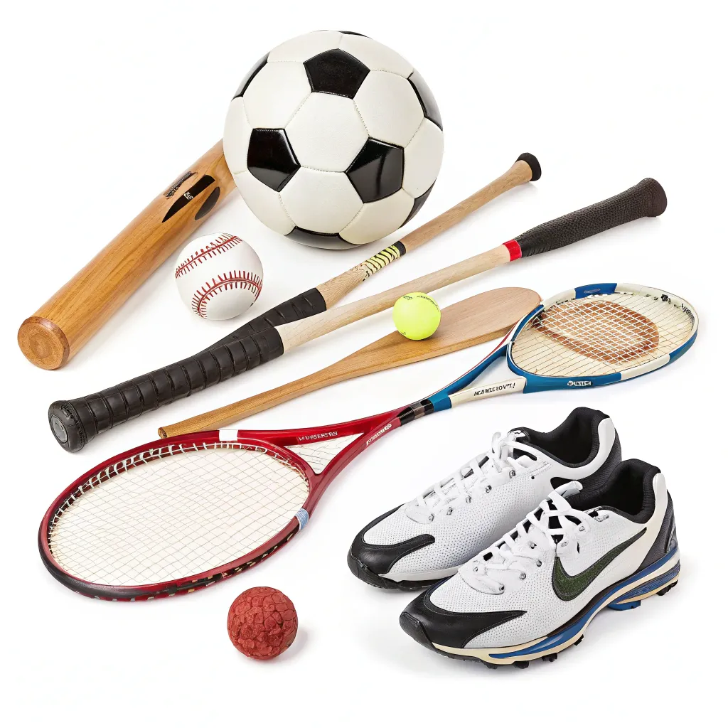 Collection of sporting goods